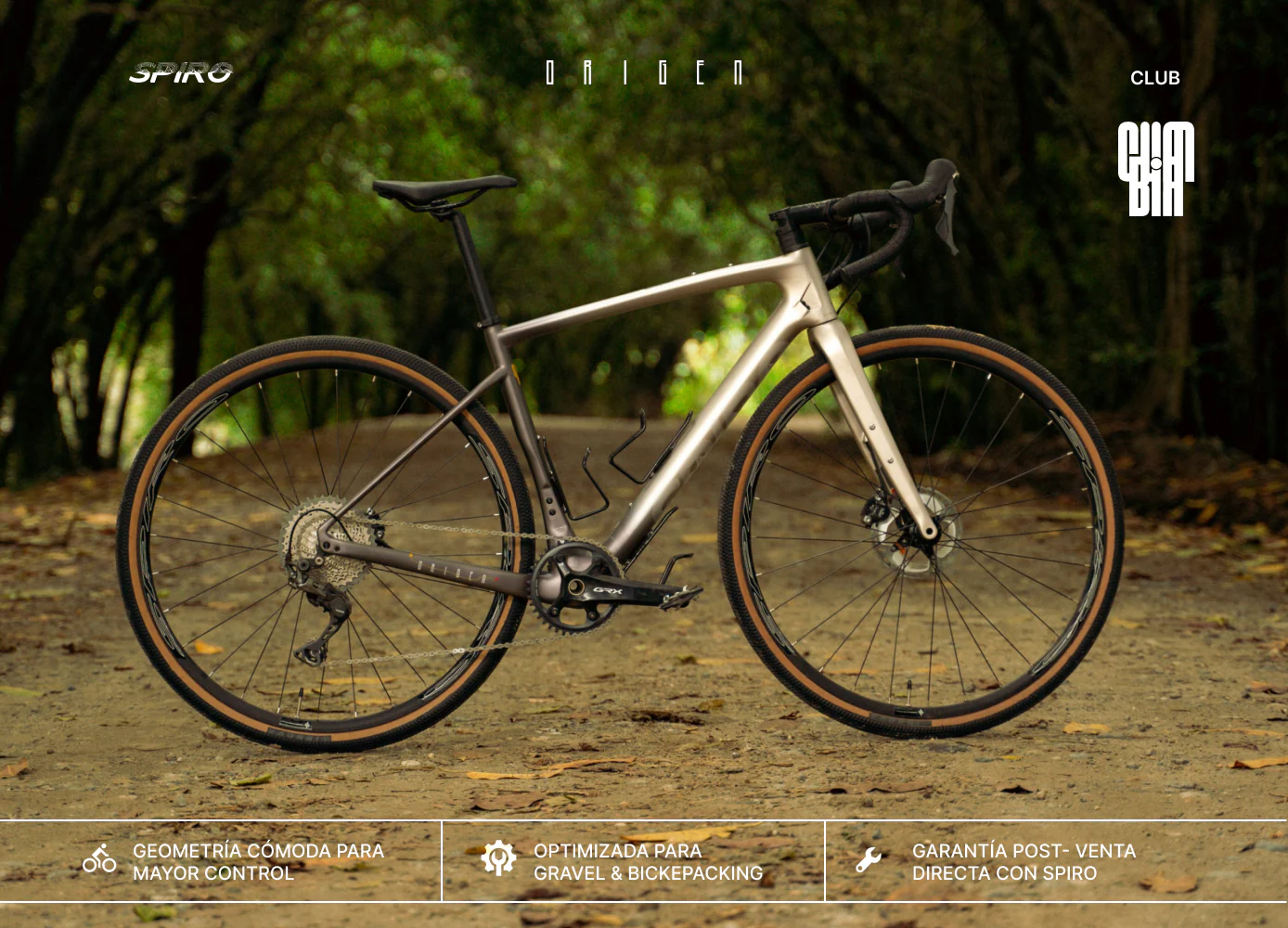 Bicicleta de gravel ORIGEN en carbono con grupo LTWOO GRT de 1x12 velocidades - Image 10