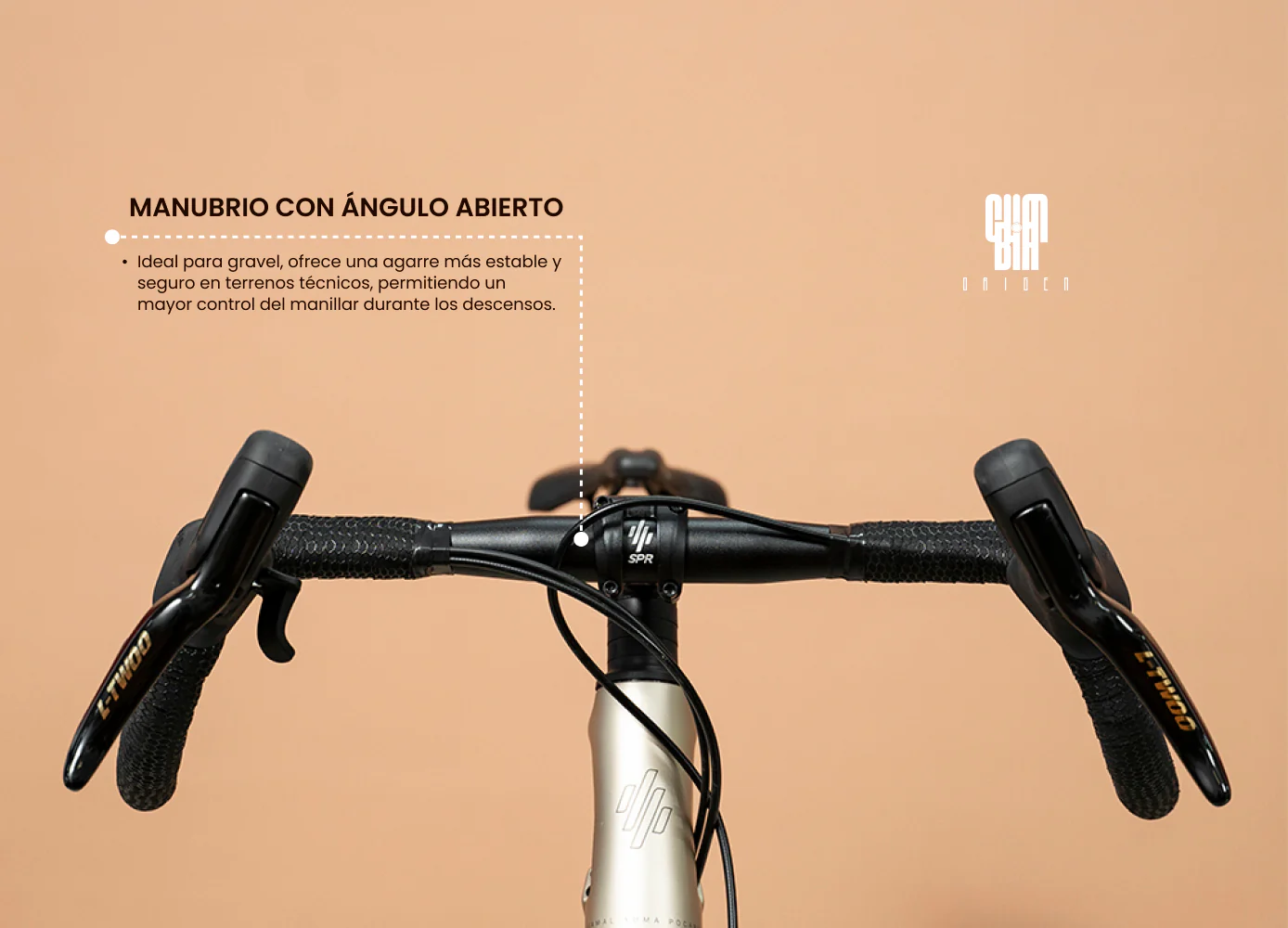 Bicicleta de gravel ORIGEN en carbono con grupo LTWOO GRT de 1x12 velocidades - Image 11