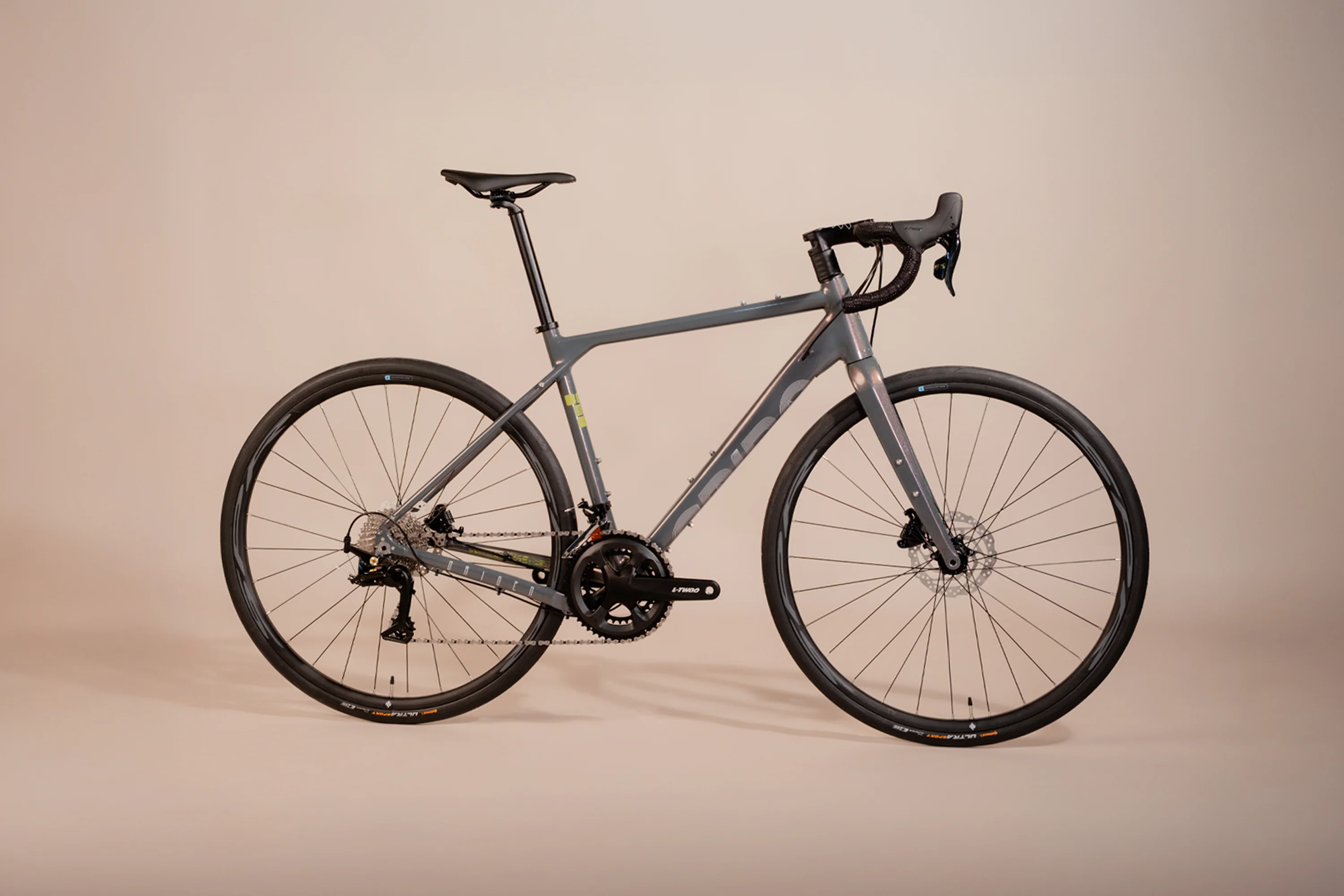 Bicicleta de ruta/gravel ORIGEN ALL ROAD en aluminio con tenedor en carbono y grupo LTWOO RX de 2x12 velocidades