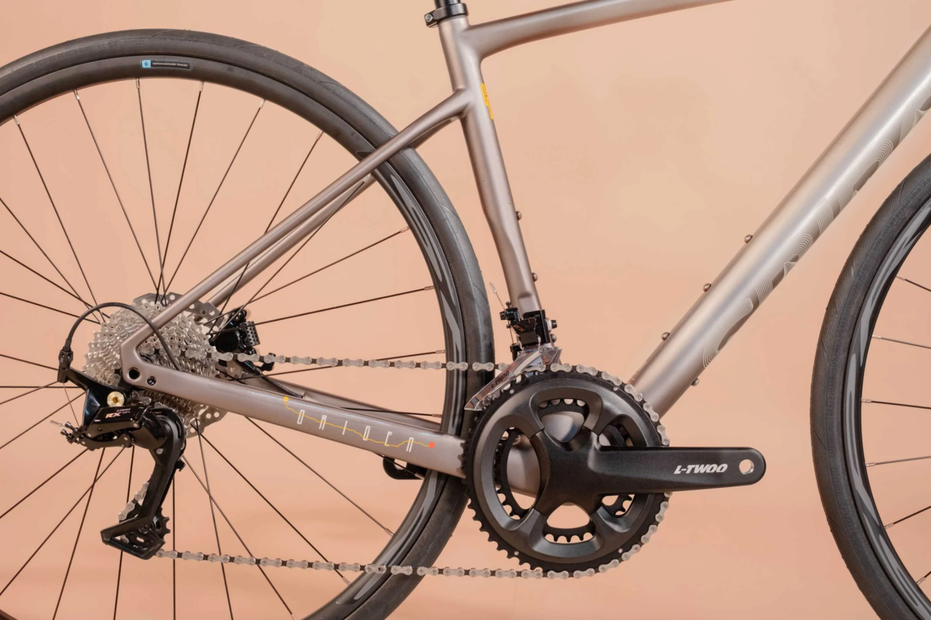 Bicicleta de ruta/gravel ORIGEN ALL ROAD en carbono LTWOO RX - Image 7