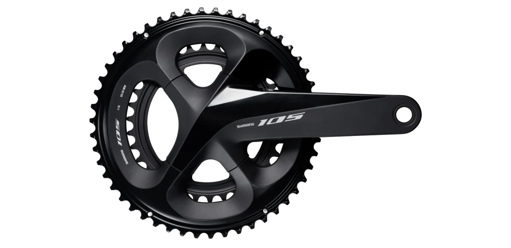 Juego de bielas biplato Shimano 105 FC-R7000 50*34T - 170MM para ruta