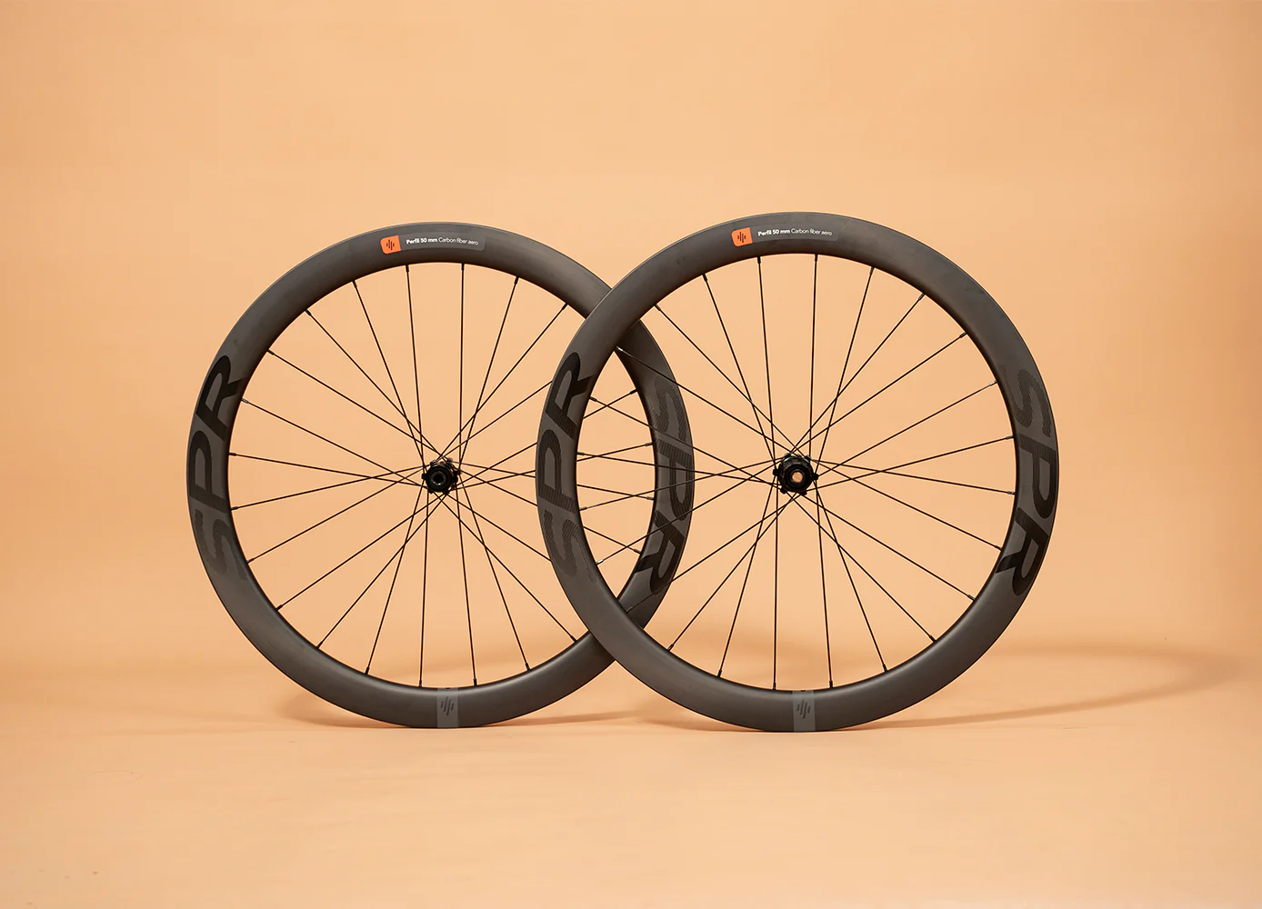 Ruedas en carbono para bicicleta de ruta y freno de disco perfil 50 mm SPR RACE LEGEND